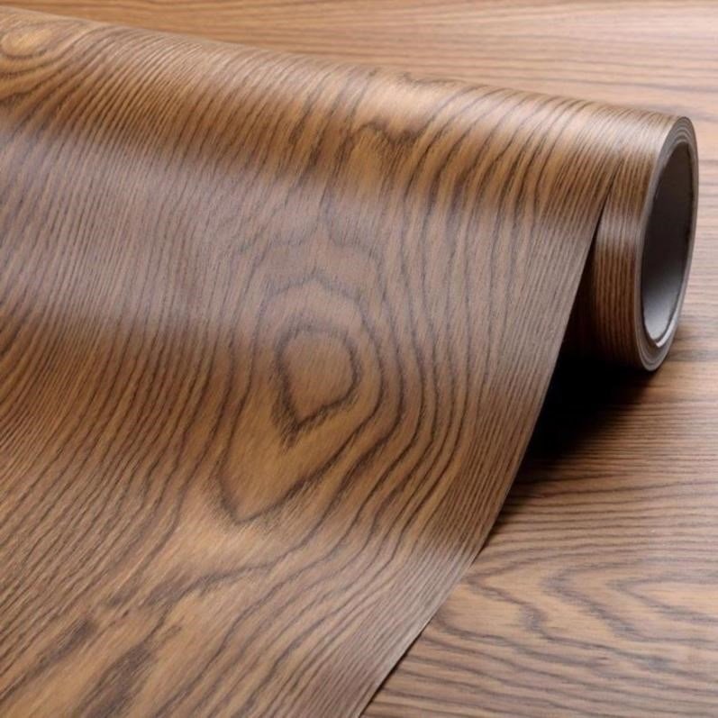 Scratch resistant wooden pvc decorative lamination film for furniture