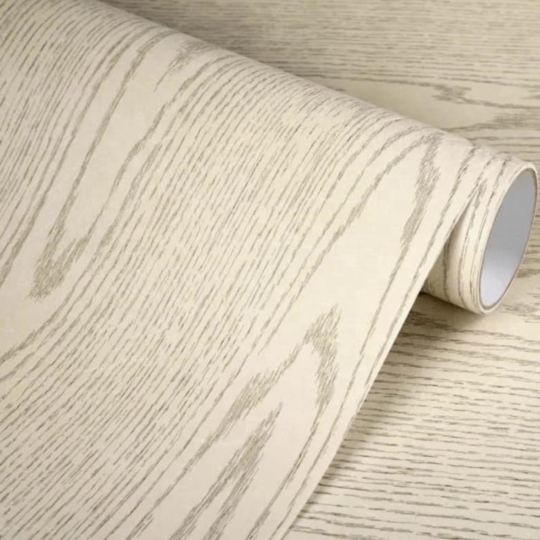 Scratch resistant wooden pvc decorative lamination film for furniture