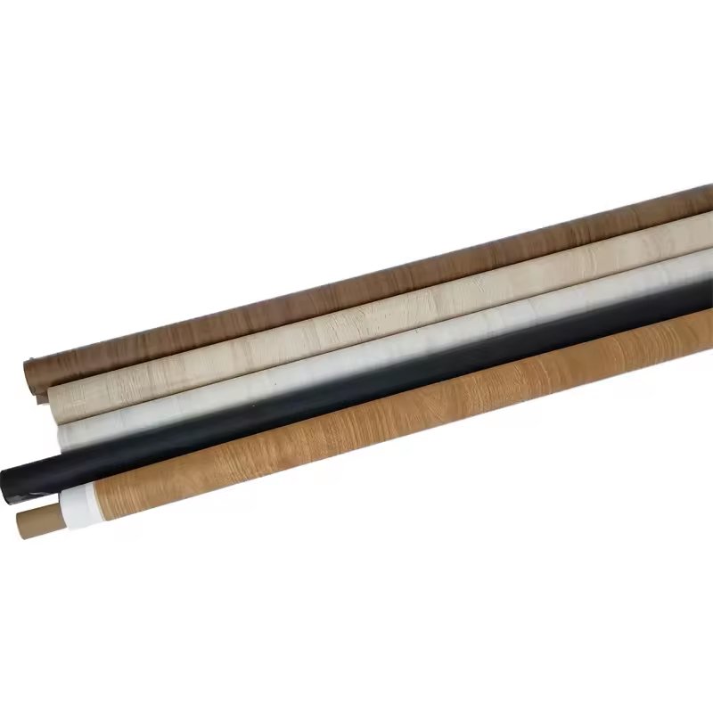 High Quality PVC Wood Grain Film For Furniture Cover Kitchen Cabinet Door Lamination Skin Sold from Factory