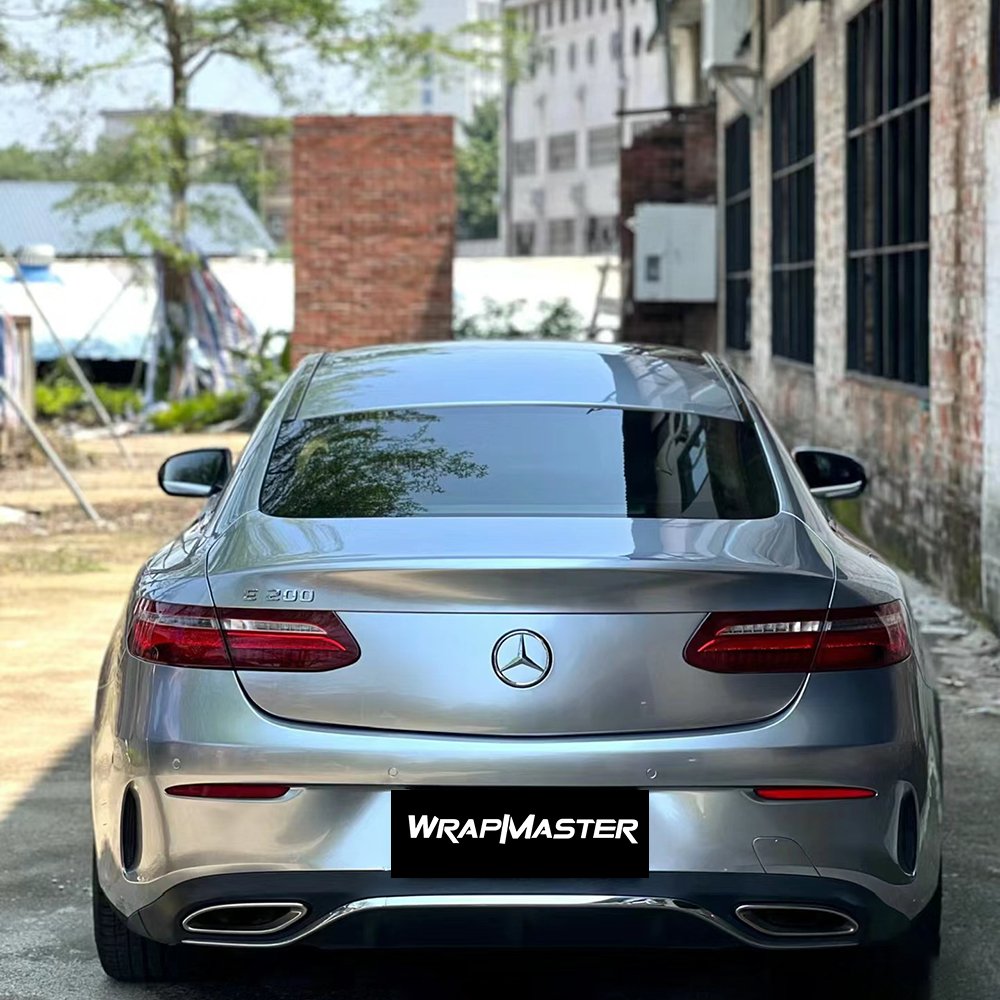 1.52*17m PET Self Healing Liquid Metal Silver Car Films High Quality Car Wrap Premium Vinyl Wrap Car Wrapping Film