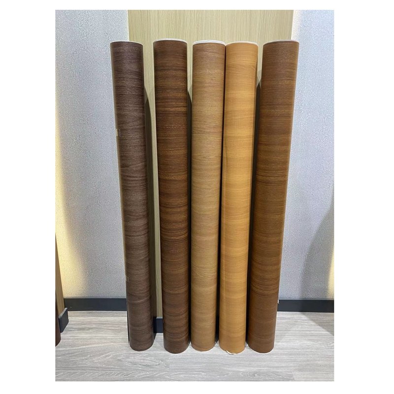Lonmay Guangdong PVC Wooden Veneer Decorative Film For Furniture