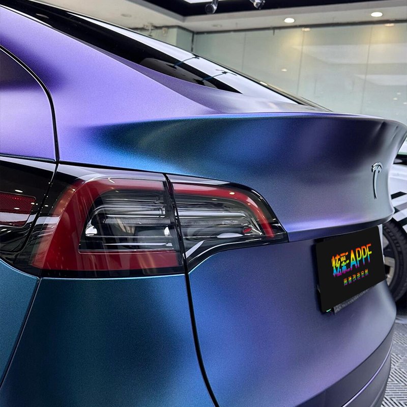 Color Car Wrap Vinyl Paint Protection Wrap Car Vinyl Blue Color Ppf Vinyls Stickers Self Adhesive Wrap Car Design