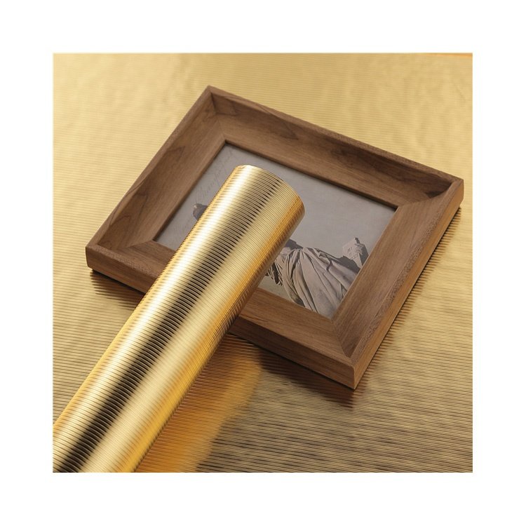 Removable No Glue Residue Self Adhesive Aluminum PET Foil PVC Vinyl Film Stickers for Kitchen Worktop Wall Decoration