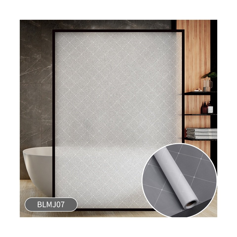 3D Decorative Window Privacy Film Stained Glass Window Sticker Window Self-adhesive Vinyl Static Anti Uv Glass Tint Film