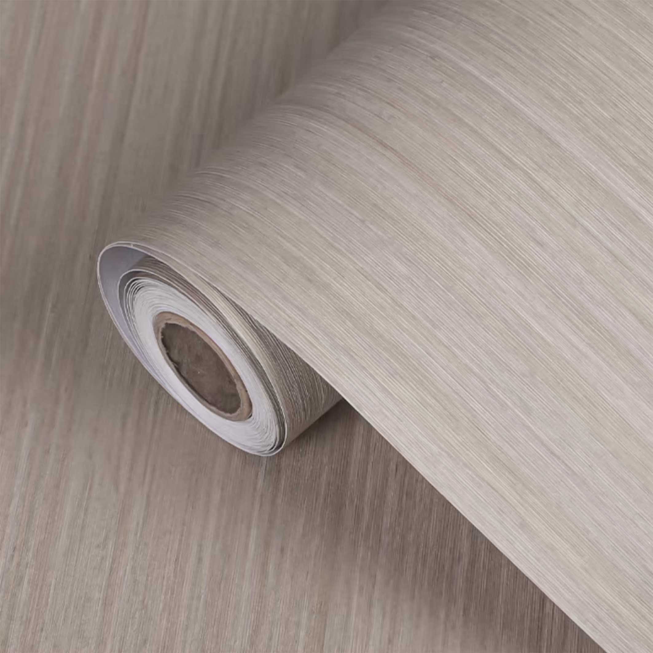 Spot Product Solid color PVC decorative film wood grain decor film vacuum pvc film for furniture with Custom Design