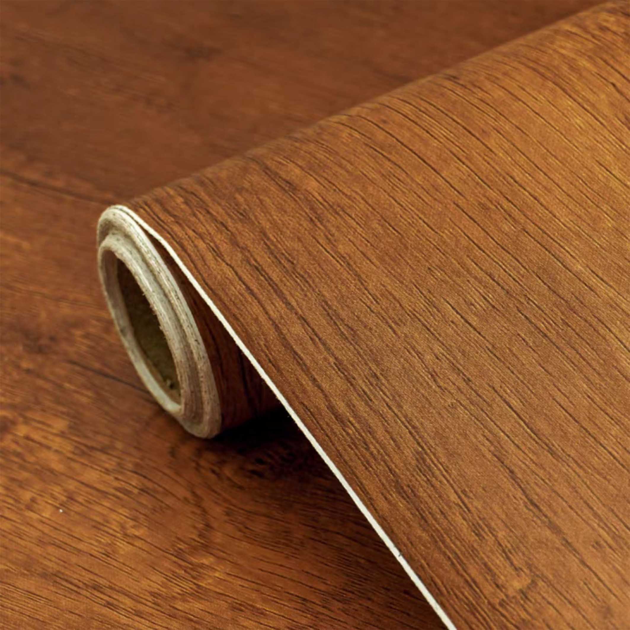 Spot Product Solid color PVC decorative film wood grain decor film vacuum pvc film for furniture with Custom Design