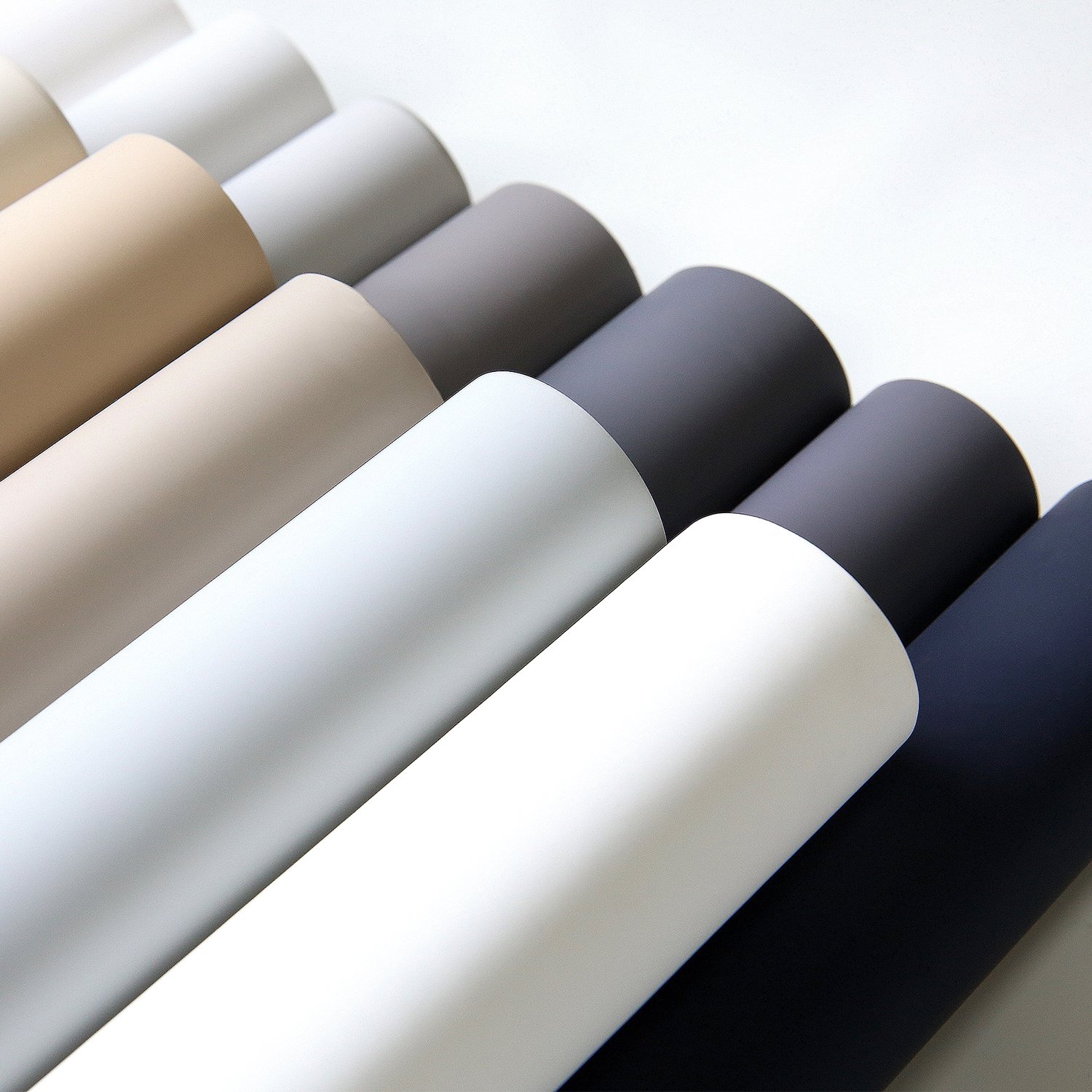 Home Decor Monochrome Color Furniture Vacuum Press Laminadora Interior Membrane Foils Wrapping PVC Film For Wall Panel