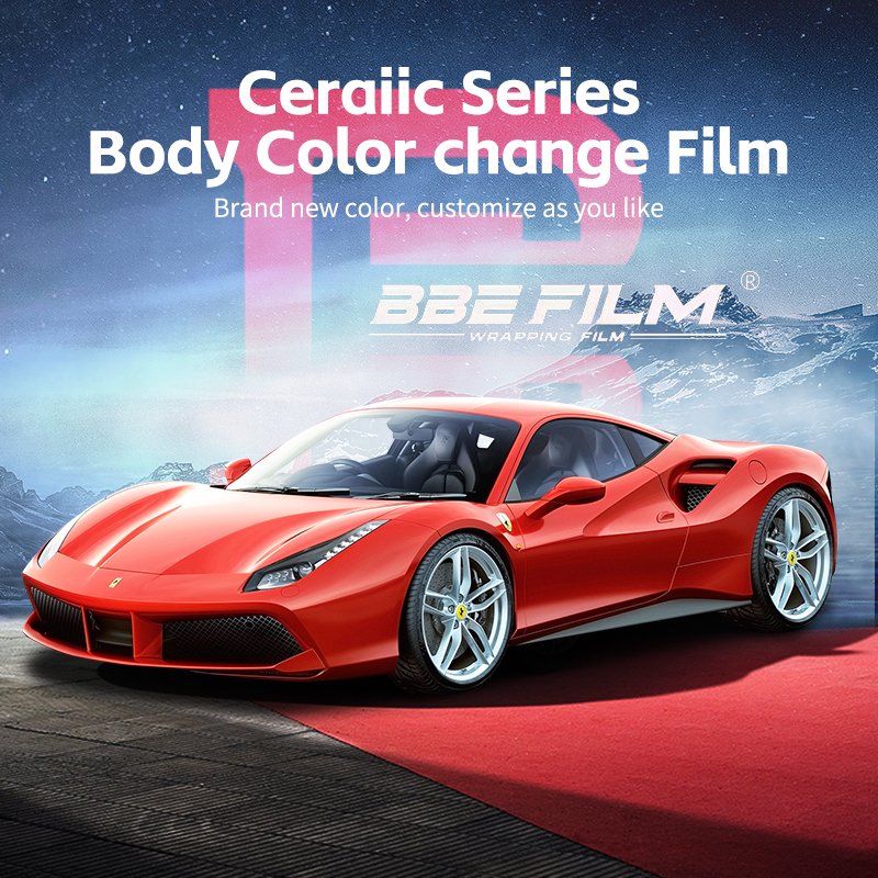 3M Quality Factory Wholesale PET Vinyl Car Body Decoration Film Self Healing and Anti Scratch with Color Changing Function