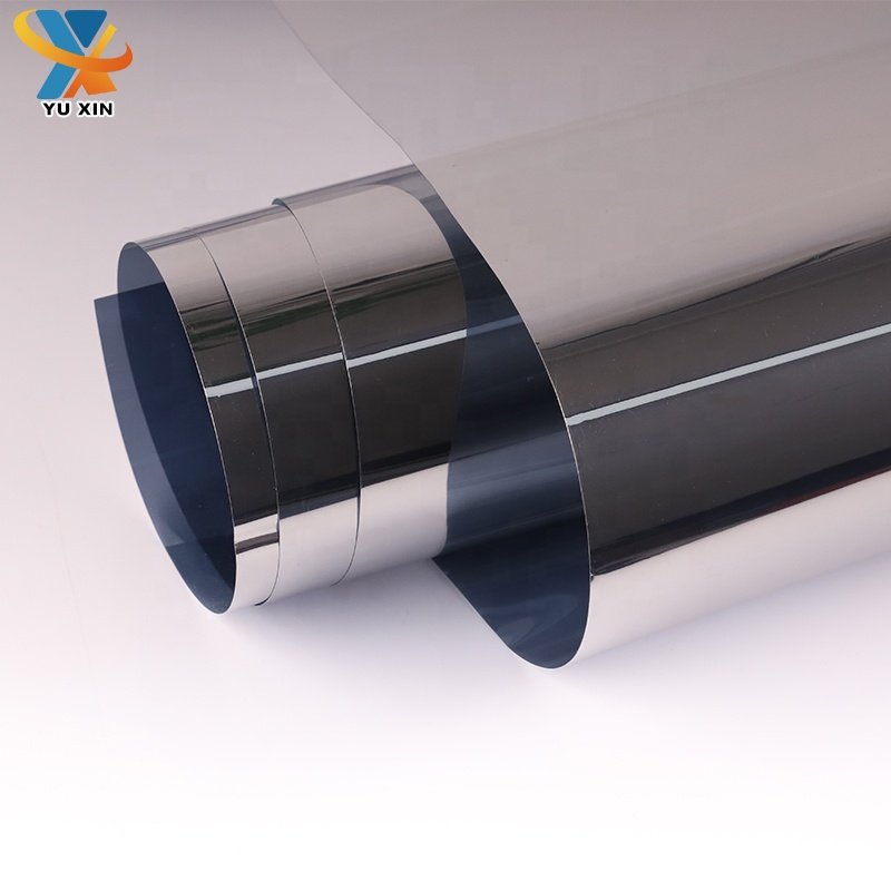 Easy install privacy protection film decorative stickers building window film PET material Silver15 building films