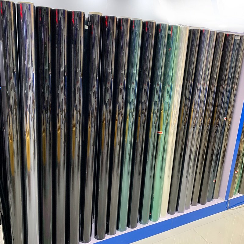 Easy install privacy protection film decorative stickers building window film PET material Silver15 building films