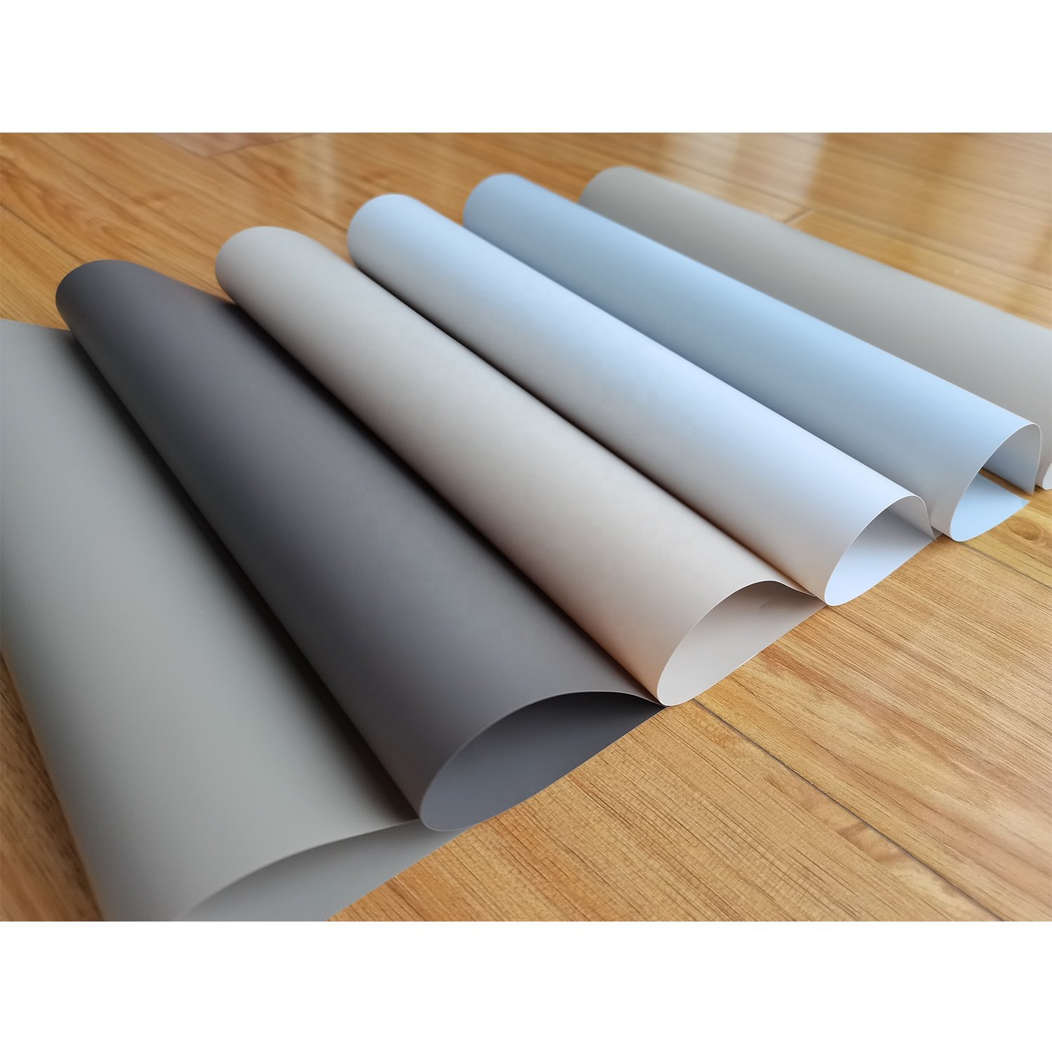Soft Touch Matte Solid Color PVC Decorative Film For Membrane Doors And Vacuum Press