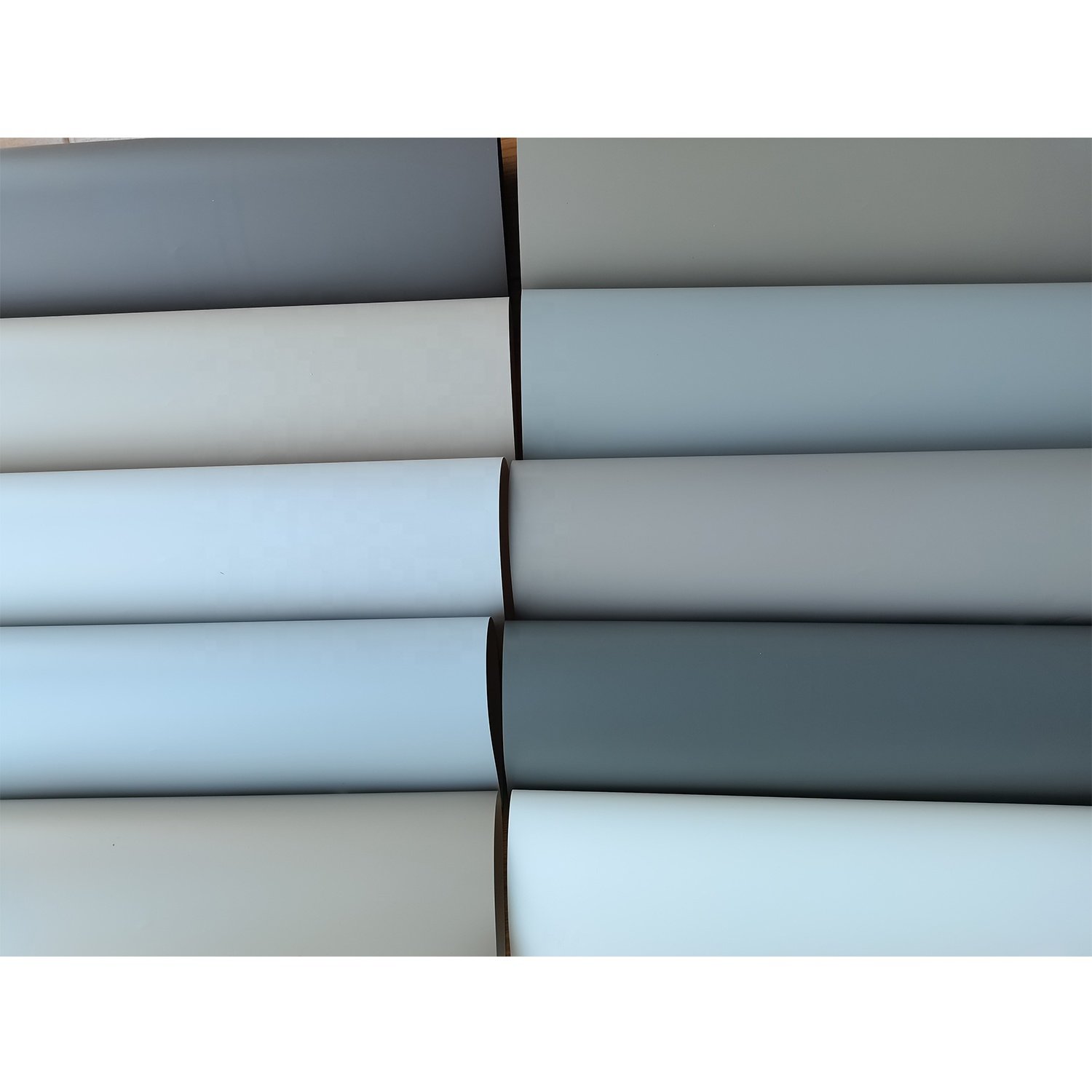 Soft Touch Matte Solid Color PVC Decorative Film For Membrane Doors And Vacuum Press