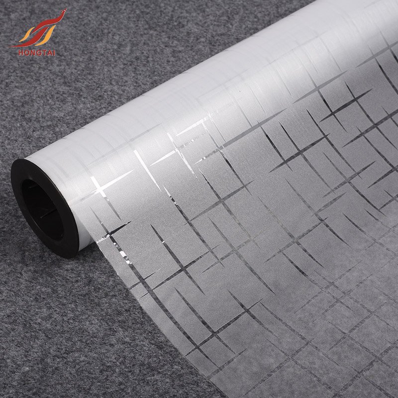 3ft 4ft Sparkle Frosted Window Sticker Privacy Glass Film Decorative Peel And Stick Glass Vinyl Film