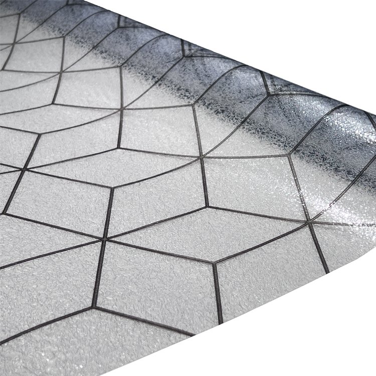 Window Decorative Opaque Multiple Triangular Pattern film