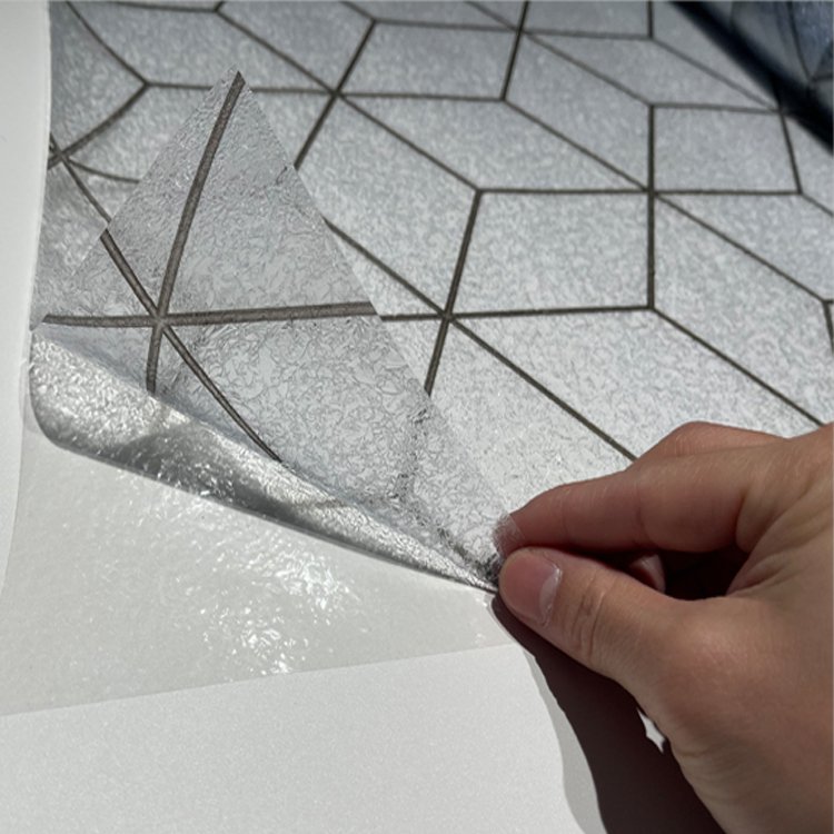 Window Decorative Opaque Multiple Triangular Pattern film