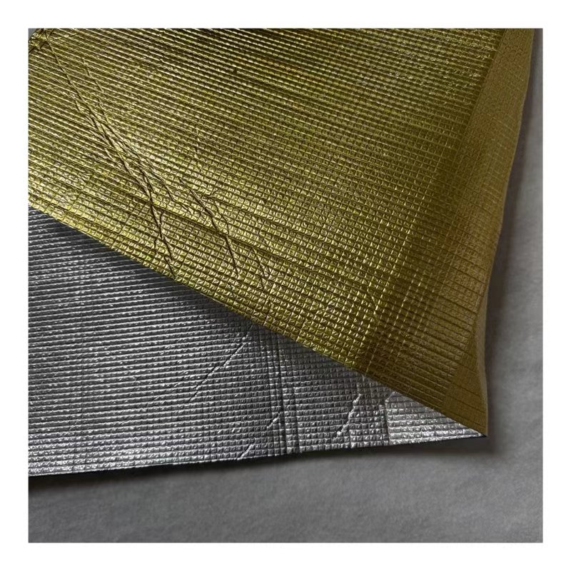 home protection underlay insulation XPE double side Foam with Aluminum Foil