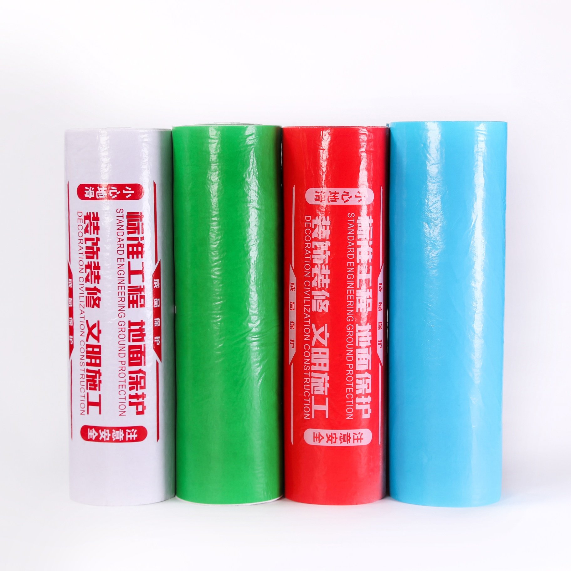 Anti-collision Decoration Floor Protective Film Anti-Skid Felt Backing waterproof unfading pvc decorative film