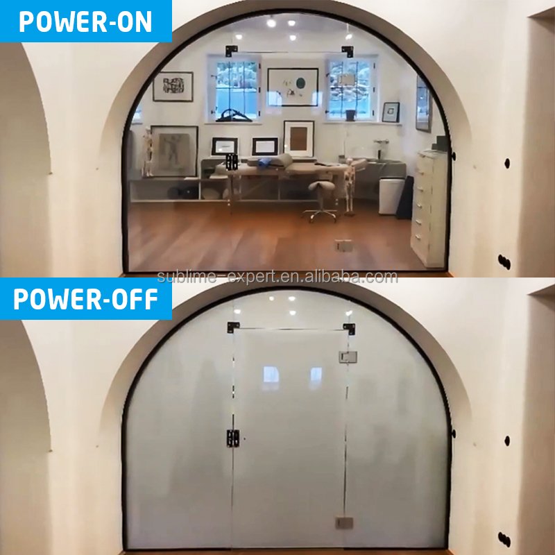 TQX PDLC Roll Smart Switchable Glass Film PDLC Smart Film Glass Privacy Smart Home Window Dimming Intelligent Glass Partition
