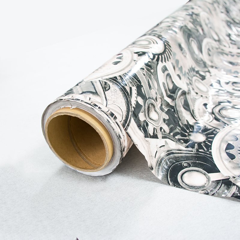 Excellent manufactures custom made printed pe decorative film