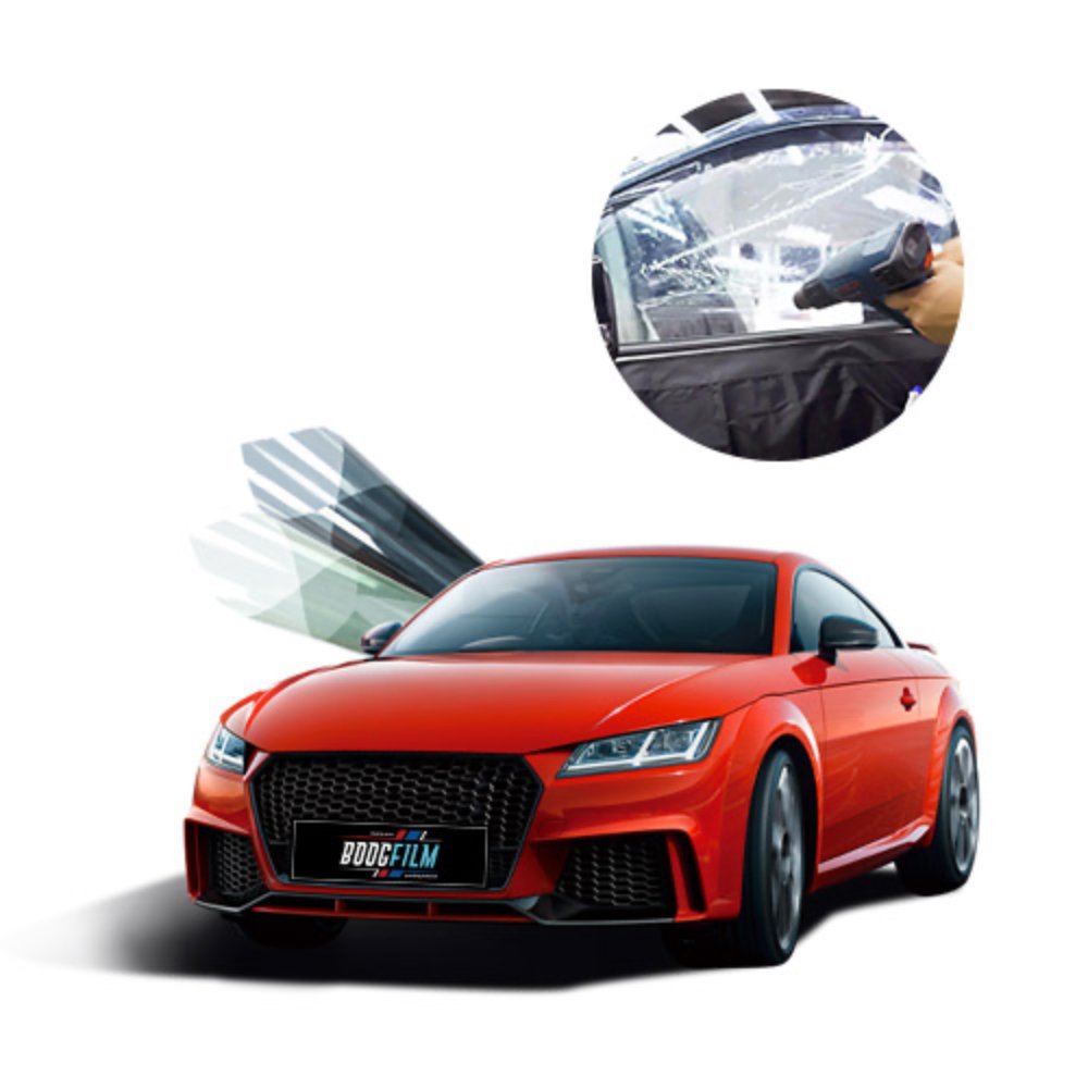 Boogfilm Tint Film with One-Way Mirror Reflective Sunshade Privacy Protection Car Window Film