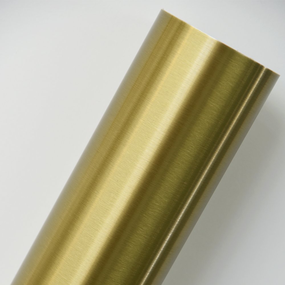 MANLEE samples in stock home decor wood panel protective films PET PETG decorative furniture metalized films