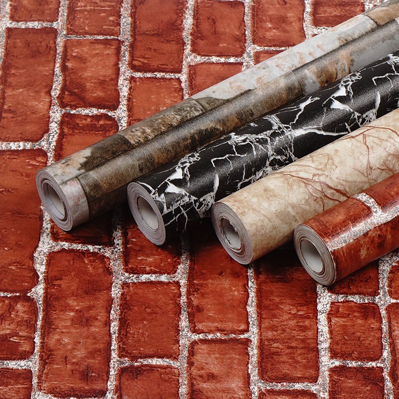 2022 popular customized marble style self adhesive contact paper rolls vinyl decorative film