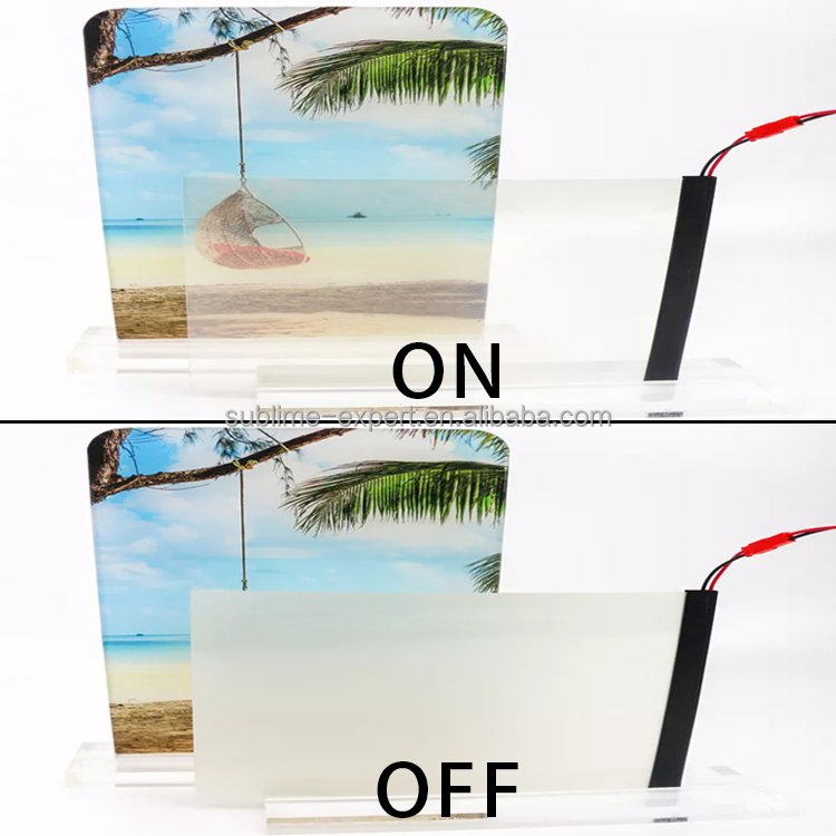 TQX PDLC Smart Film Electronic Glass Switchable Film pelicula de vidrio inteligente Switchable PDLC Smart Glass Film For Window