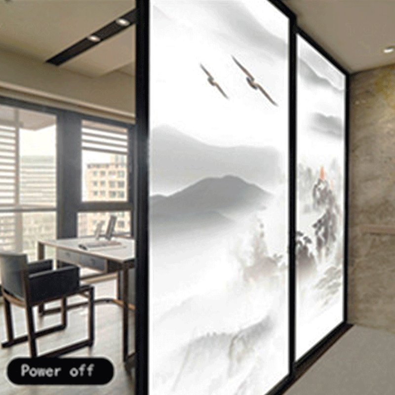 TQX PDLC Smart Film Electronic Glass Switchable Film pelicula de vidrio inteligente Switchable PDLC Smart Glass Film For Window