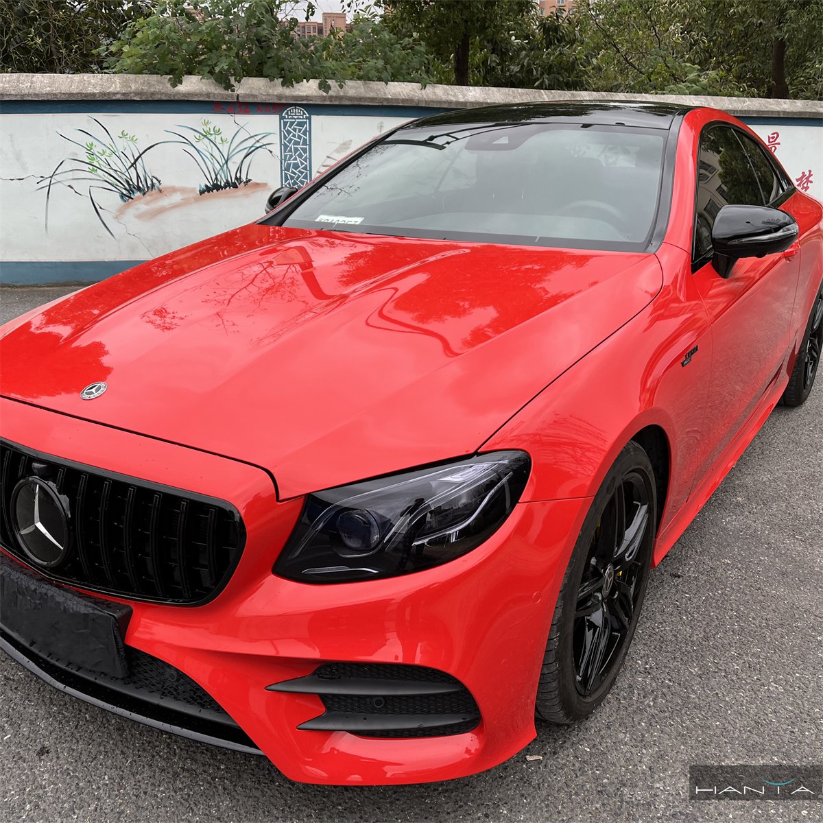 PET Glossy Red Color Changing PVC Auto Film Car Automotive Vinyl Wrapping