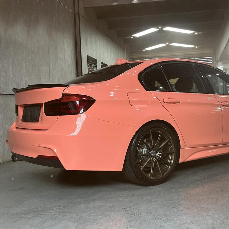 Glossy Crystal Paggy Pink Lovely pink Car Wrap Vinyl Car Body Stickers Film Color Change For Vehicle Car Wrapping