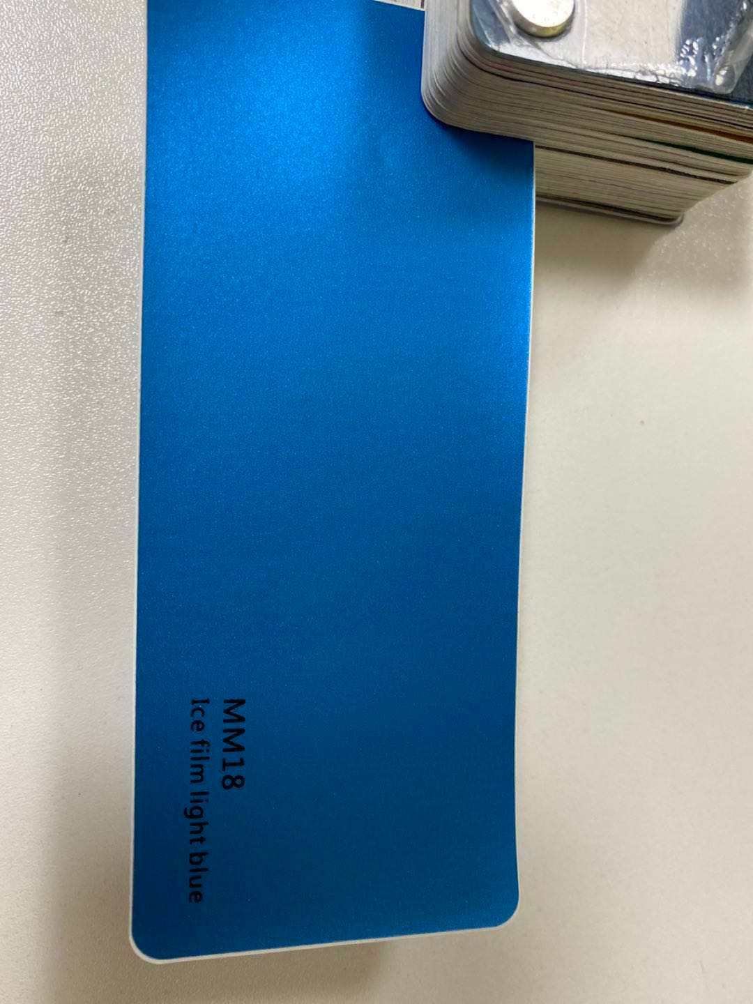 ICE FILM MATT SKY BLUE Car Wrap Vinyl Film for Full Car Body Strong Stretchability Anti-yellowing