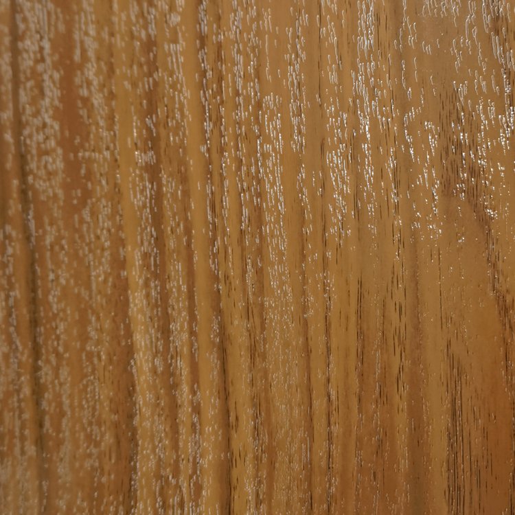 Sample customized Wood Grain matte embossed PETG furniture decorative film PETG plastic MDF lamination board sheet