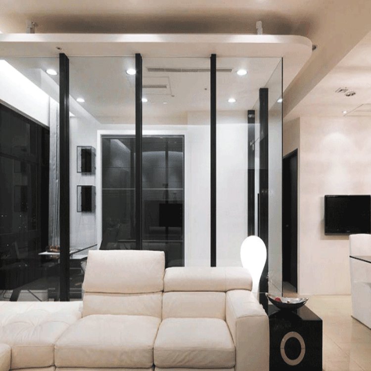 TQX Pdlc smart glass smart window film privacy electric Custom Smart Electronic Privacy Glass Door lamina Pdlc Glass Film