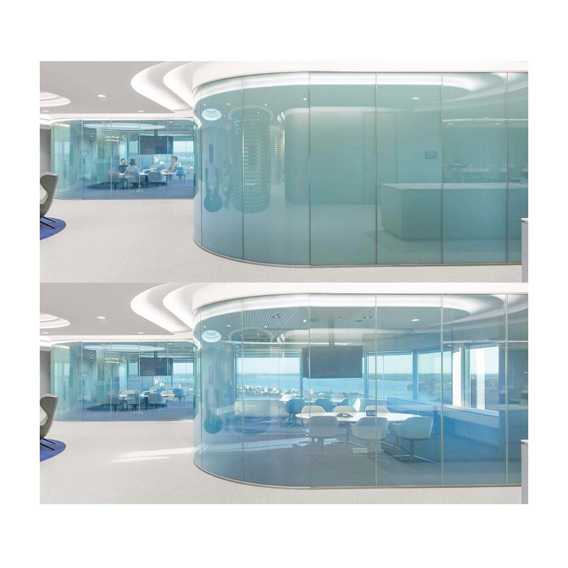 Privacy Pdlc Smart Glass Electric Dimming Opaque Tint Window Smart Film For Mall Hotel