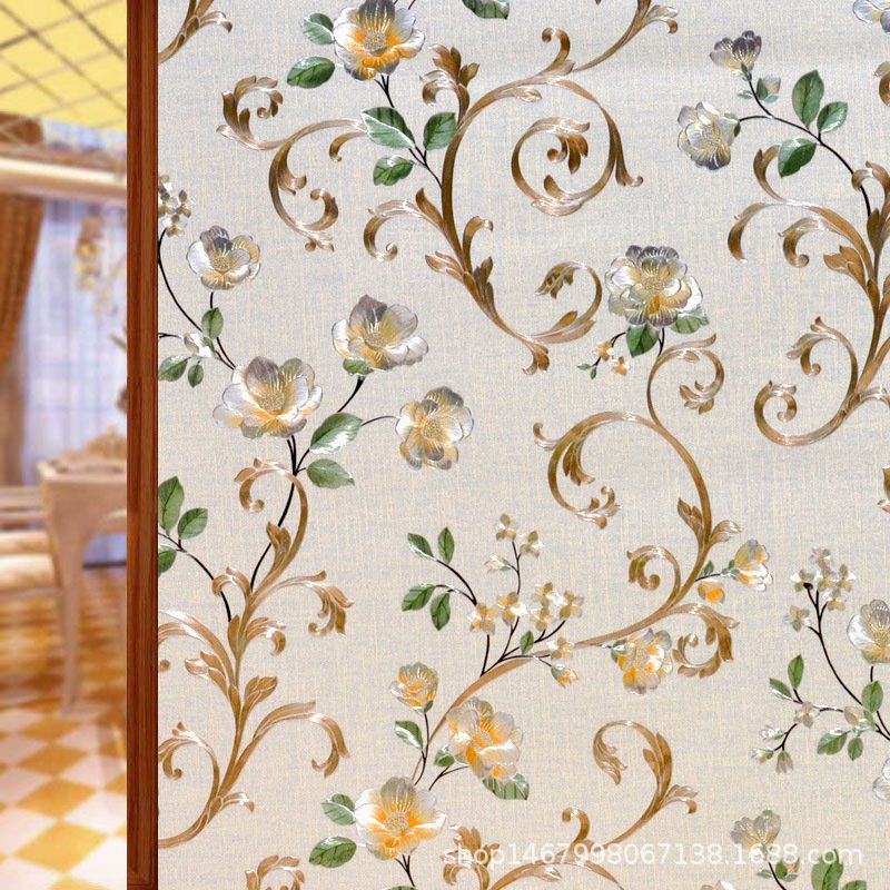 Hot Low price decorative PVC self adhesive window film with frosted smart glass window film