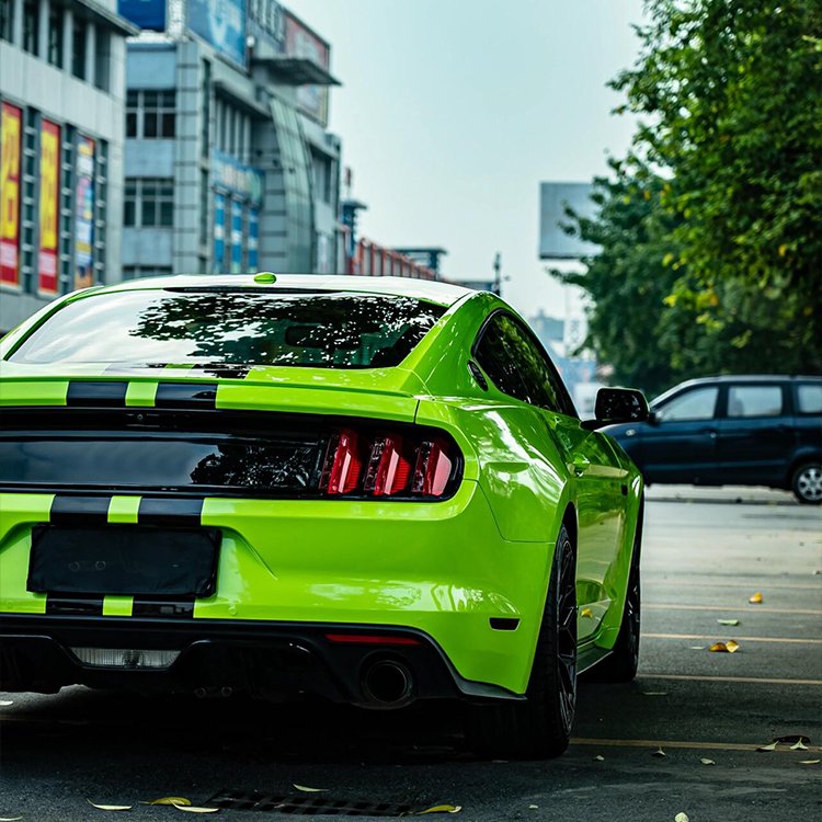 Glossy Crystal Apple Green Car Wrap Vinyl Car Body Stickers Film Color Change For Vehicle Car Wrapping