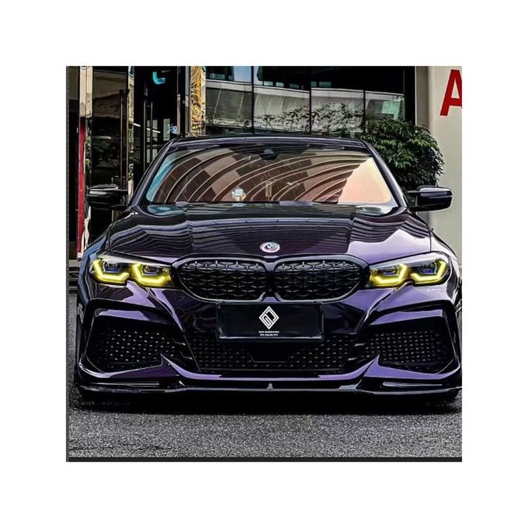 TPU METAL MIDNIGHT PURPLE Car Film 99% UV Protection with Scratch-Free Self-Healing and Privacy