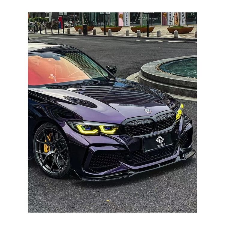 TPU METAL MIDNIGHT PURPLE Car Film 99% UV Protection with Scratch-Free Self-Healing and Privacy