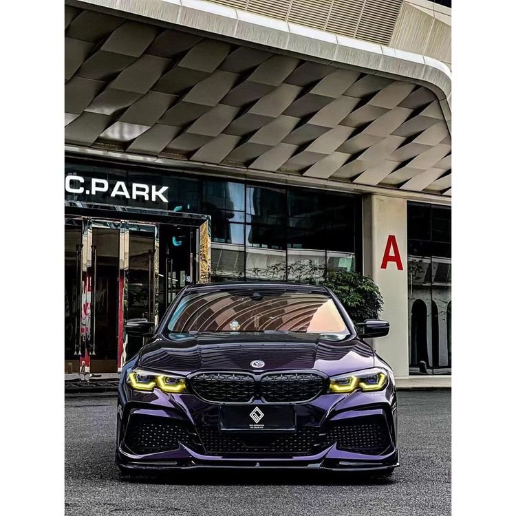 TPU METAL MIDNIGHT PURPLE Car Film 99% UV Protection with Scratch-Free Self-Healing and Privacy
