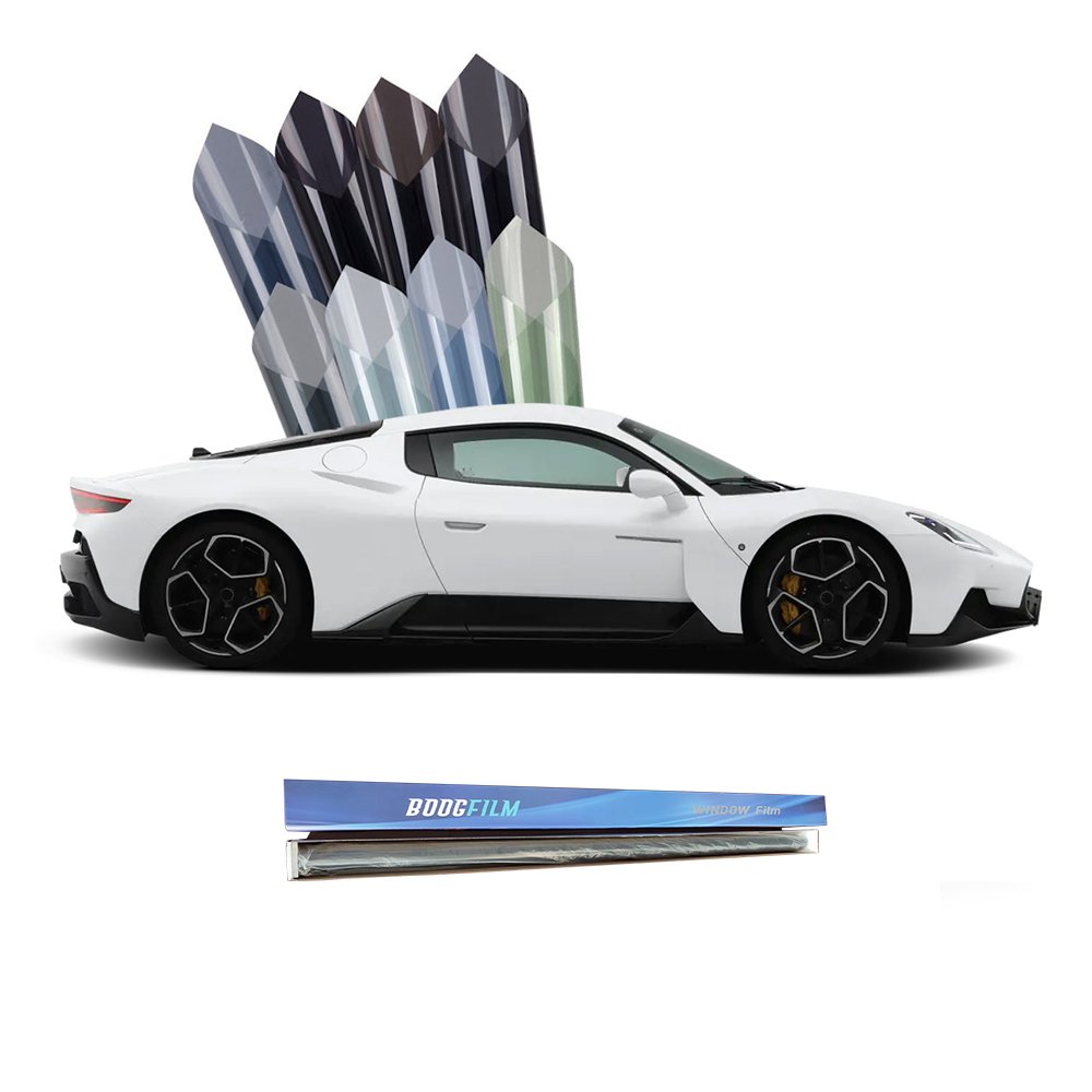 Factory Direct 1.52x4m Nano Ceramic Car Window Tint Anti Glare Heat Rejection Self Adhesive Window Tint Film for Car