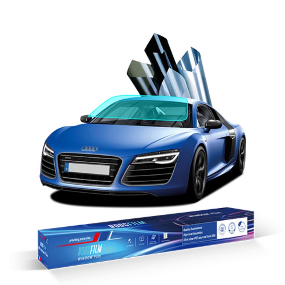 Factory Direct 1.52x4m Nano Ceramic Car Window Tint Anti Glare Heat Rejection Self Adhesive Window Tint Film for Car