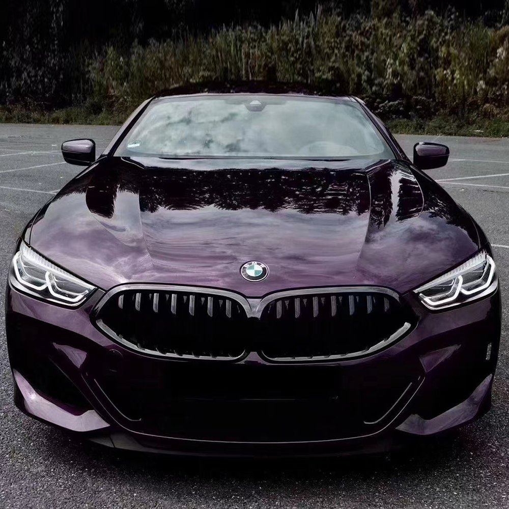 High Quality PVC Car Wrapping Vinyl Film Paint Metal Midnight Purple 1.52x18M Vinyl Wrap Car Body Film