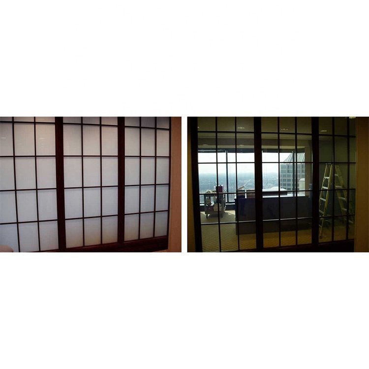 0.5mm Custom Size Dimming Film Self Adhesive Smart Electric PDLC Tint Film Cars 12V Window Film