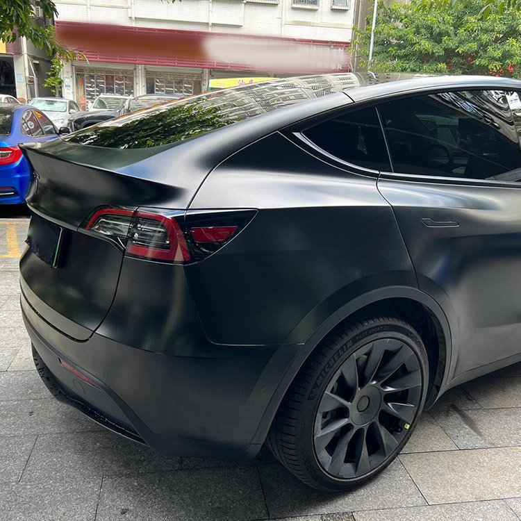 Heavy Metal Havana Black chameleon tint film matte car vinyl wrap 3m vinyl car wrap car wrapping vinyl gloss black