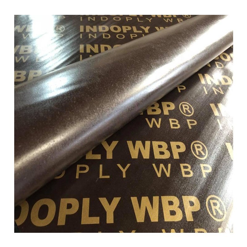 1255x2480mm Black Color Phenolic Resin Film Paper, Phenolic Film Paper for Making Film Faced Plywood