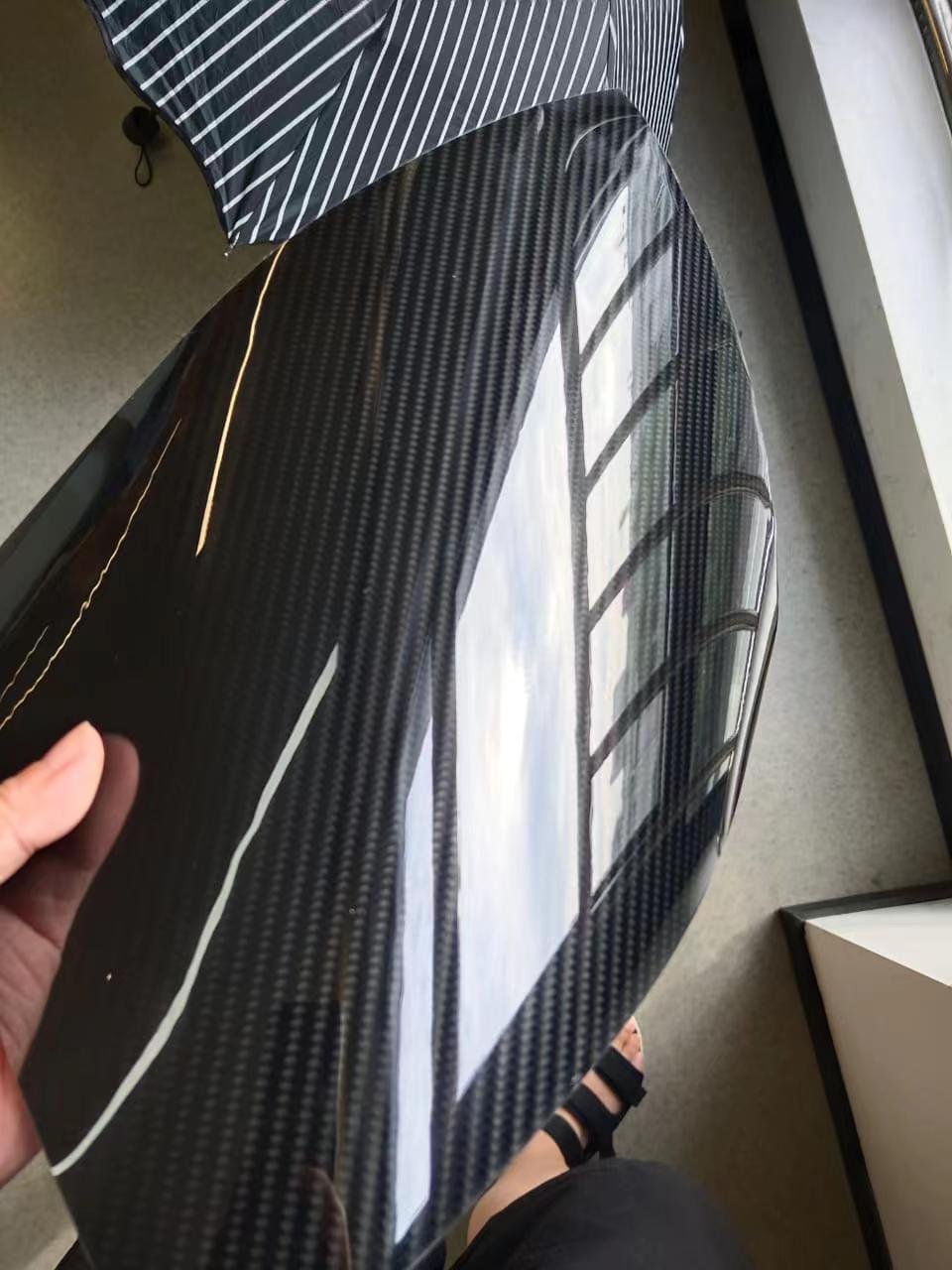Black Carbon Fiber PPF 7.5 Mil Premium Quality Self-healing Anti-yellowing TPU Paint Protection Film for all cars