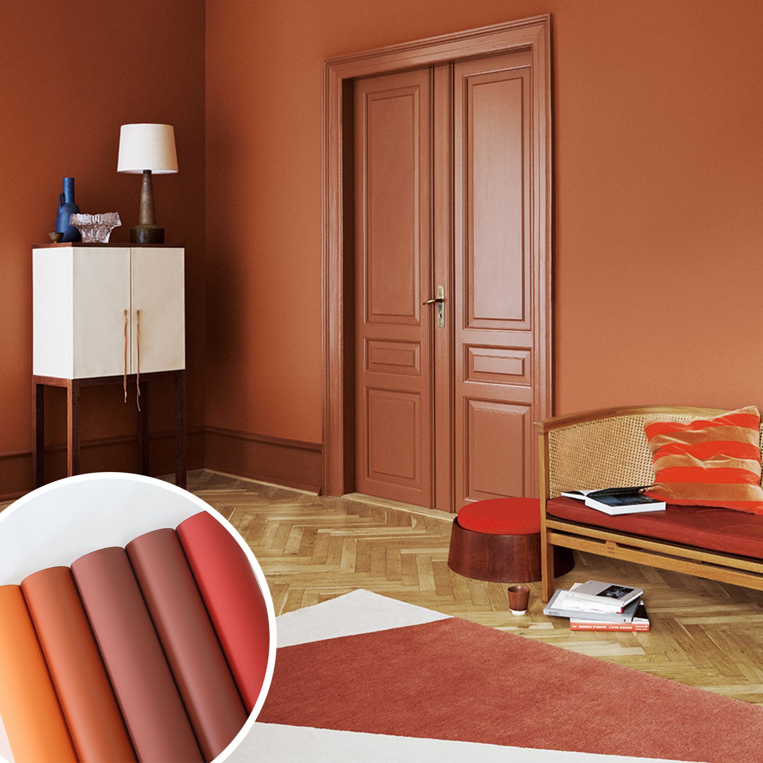 Home Decorative Wall Panel Lamination Vacuum Press Laminadora Membrane Solid Color PVC Film