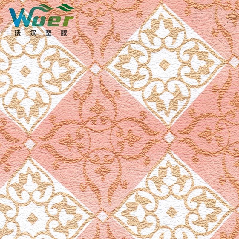 3D Colorful Pvc Laminated Film Stretched For Ceiling