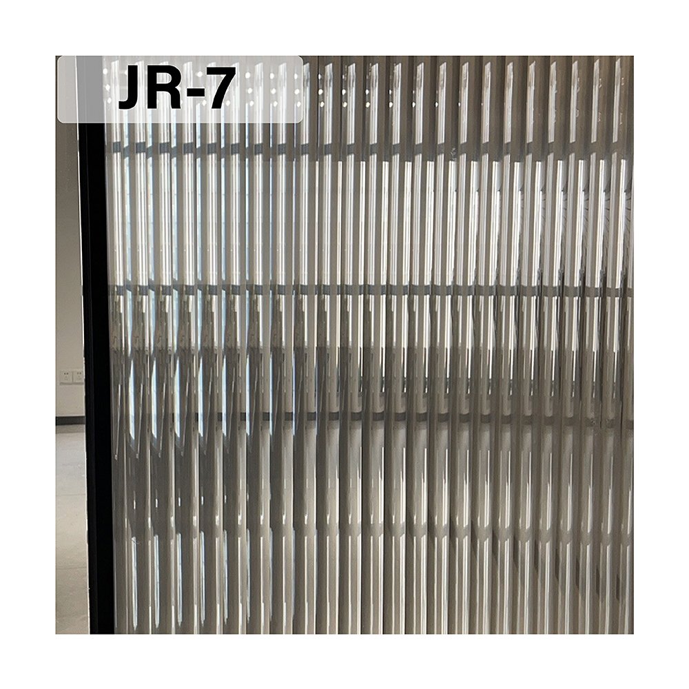 New type Reeded Glass decorative film Privacy Window Films for office