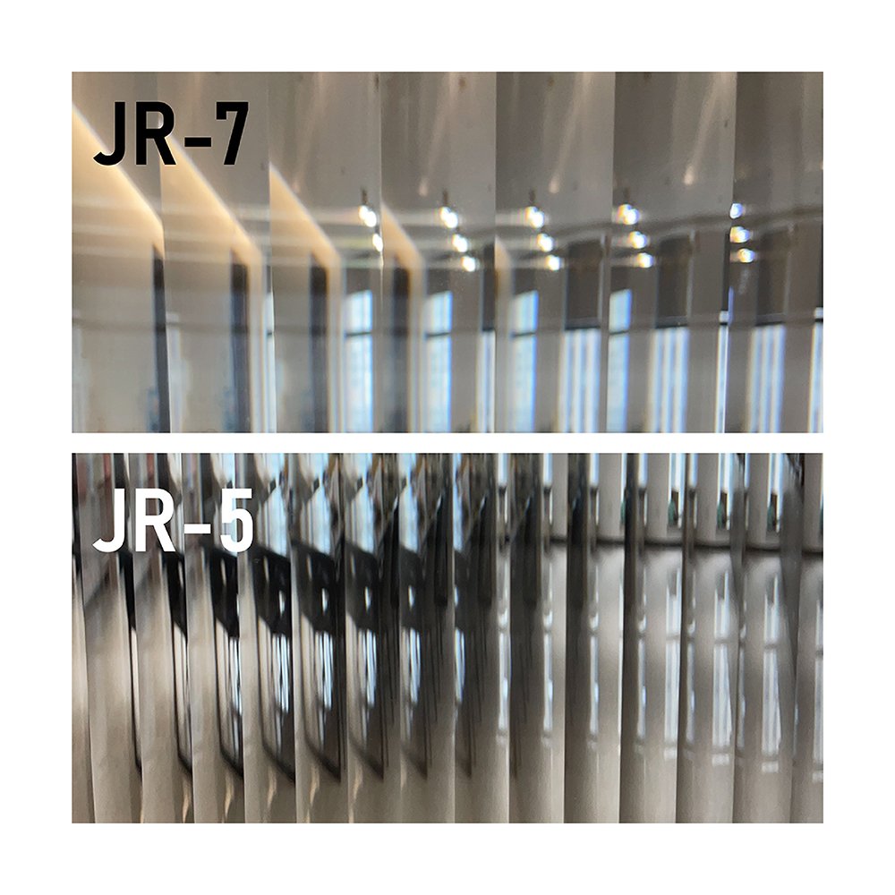 New type Reeded Glass decorative film Privacy Window Films for office